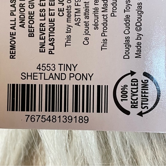 Douglas Tiny Shetland Pony with tags - Picture 14 of 14
